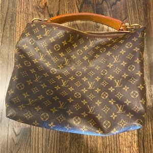 LV Sully PM bag in good condition with signs of wear